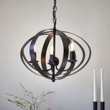 Pagazzi Midnight 3 Light Matte Black Pendant Ceiling Light