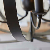 Pagazzi Midnight 5 Light Matte Black Pendant Ceiling Light