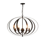 Pagazzi Midnight 5 Light Matte Black Pendant Ceiling Light