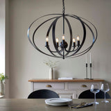 Pagazzi Midnight 5 Light Matte Black Pendant Ceiling Light