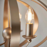 Pagazzi Midnight 3 Light Satin Gold Pendant Ceiling Light