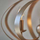 Pagazzi Midnight 3 Light Satin Gold Pendant Ceiling Light