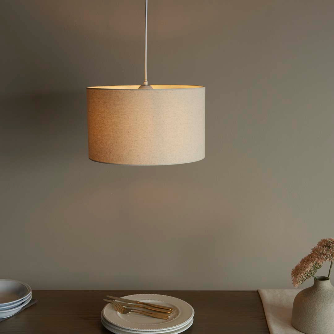 Pagazzi Hinton 35x21 Natural Shade Lighting