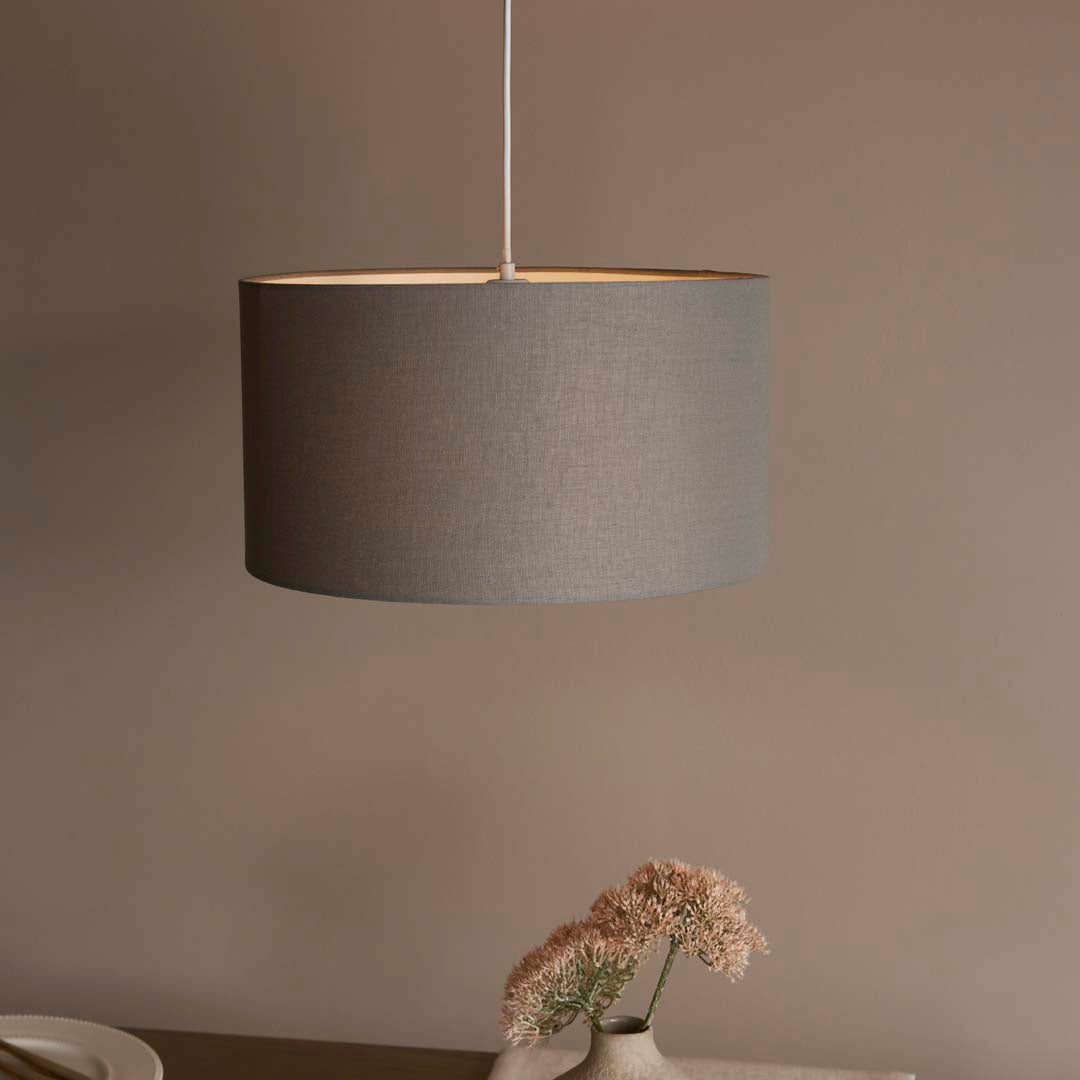Pagazzi Hinton 40x21cm Charcoal Shade