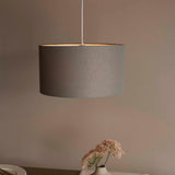 Pagazzi Hinton 40x21cm Charcoal Shade