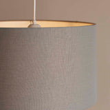 Pagazzi Hinton 40x21cm Charcoal Shade