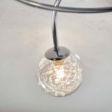 Pagazzi Jaymie 3 Light Chrome Semi Flush Ceiling Light