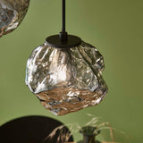 Pagazzi Molten 5 Light Smokey Glass Ceiling Pendant
