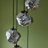 Pagazzi Molten 5 Light Smokey Glass Ceiling Pendant