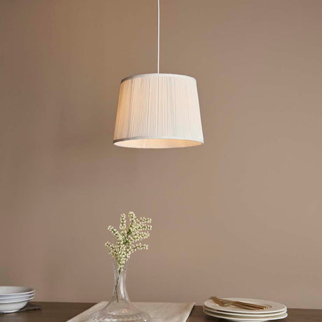 Pagazzi Pennington Ivory Lamp Shade - 25x21cm