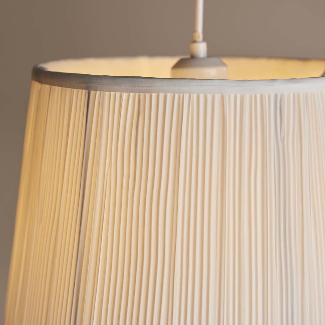 Pagazzi Pennington Ivory Lamp Shade - 25x21cm