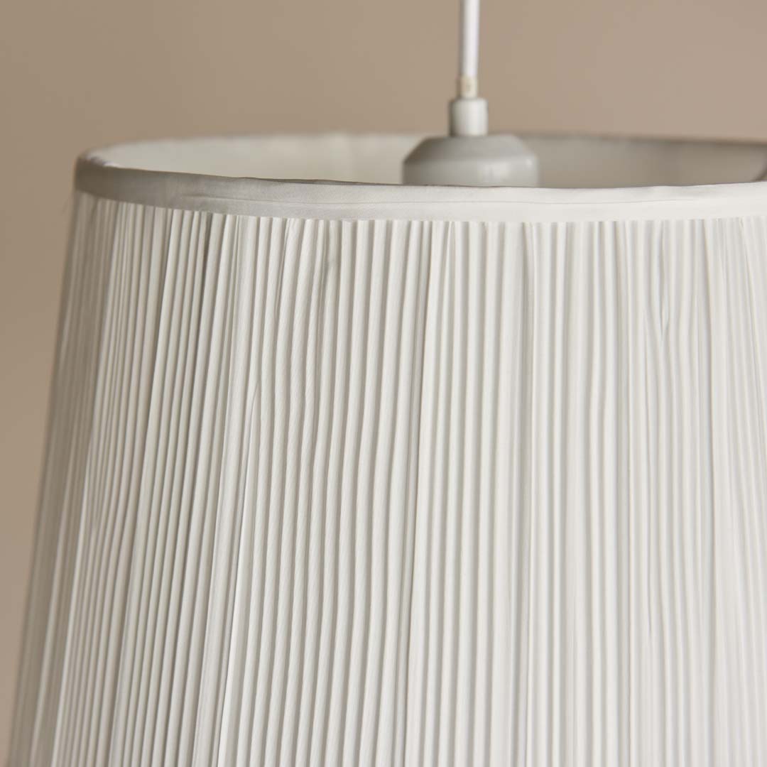Pagazzi Pennington Ivory Lamp Shade - 25x21cm