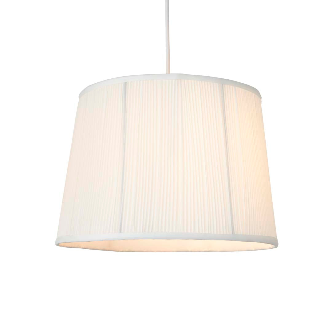 Pagazzi Pennington Ivory Lamp Shade - 25x21cm