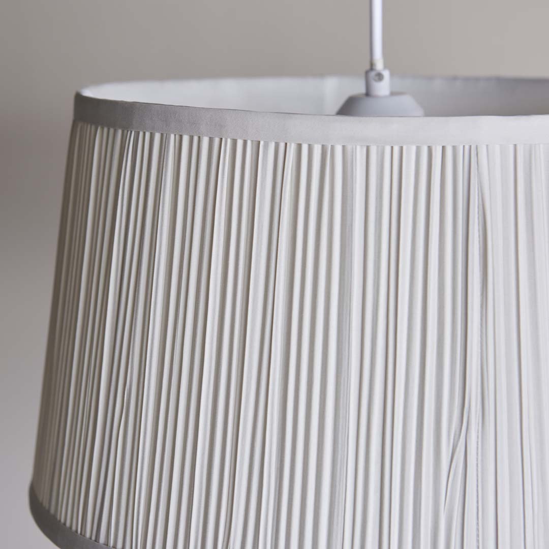 Pagazzi Pennington 30x21 Grey Lamp Shade