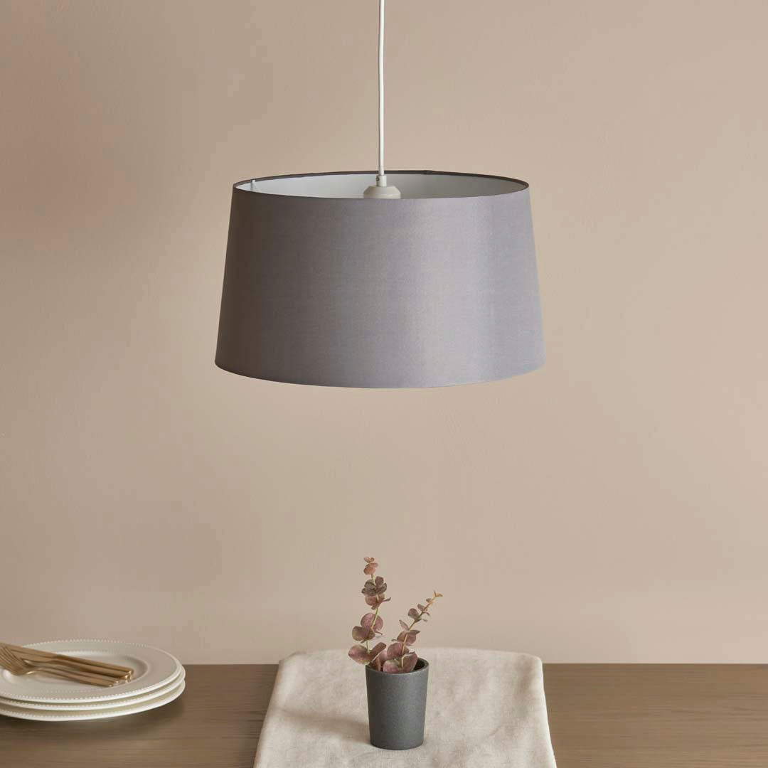 Pagazzi Tiverton 35x21cm Charcoal Shade