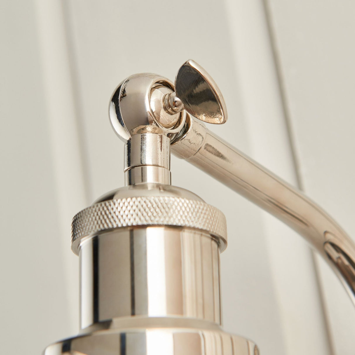 Pagazzi Brunswick Polished Nickel Glass Wall Light