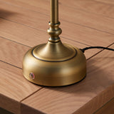 Pagazzi Fable Antique Brass Rechargeable Touch Table Lamp