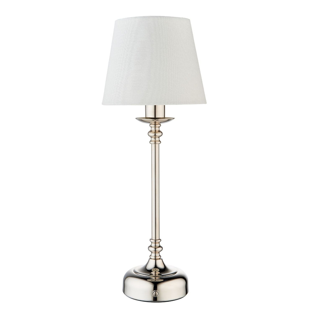Pagazzi Fable Polished Chrome LED Rechargeable Touch Table Lamp