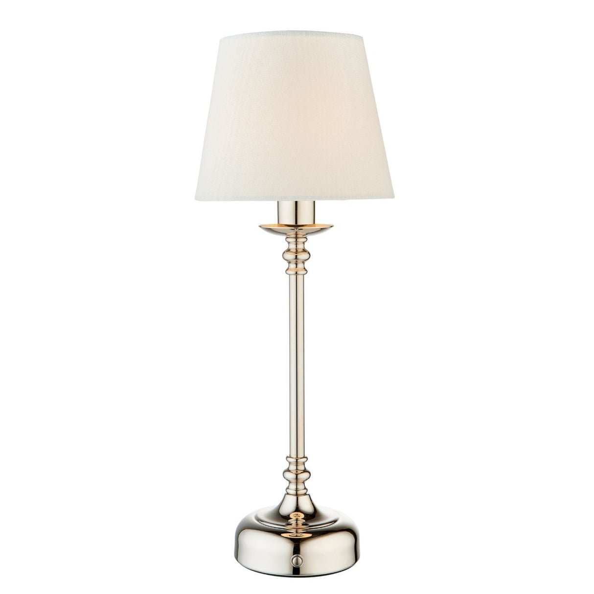 Pagazzi Fable Polished Chrome LED Rechargeable Touch Table Lamp