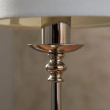 Pagazzi Fable Polished Chrome LED Rechargeable Touch Table Lamp