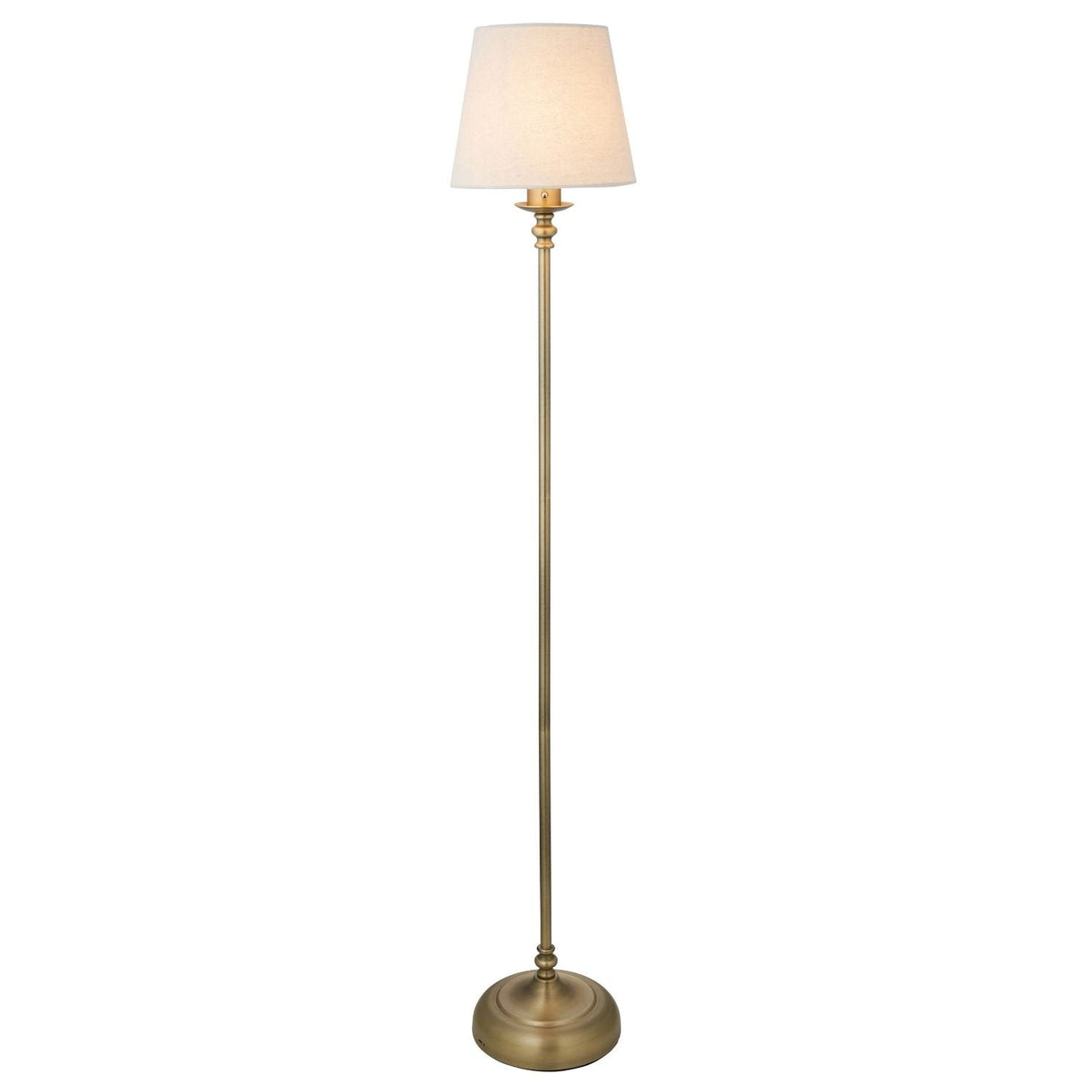 Pagazzi Fable Antique Brass Rechargeable Touch Floor Lamp