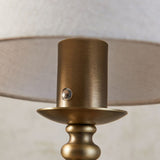 Pagazzi Fable Antique Brass Rechargeable Touch Floor Lamp