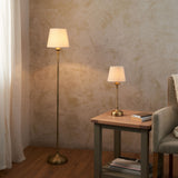 Pagazzi Fable Antique Brass Rechargeable Touch Floor Lamp