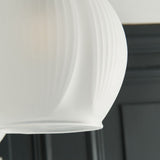Pagazzi Hamilton 5 Light Antique Brass Semi Flush Ceiling Light