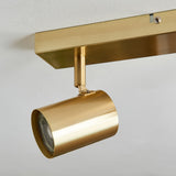 Pagazzi Hereford 4 Light Satin Gold Ceiling Spotlight Bar