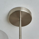 Pagazzi Kingsholm 5 Light Satin Nickel Semi Flush Ceiling Light
