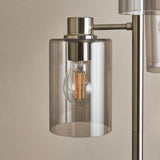 Pagazzi Kingsholm 3 Light Satin Nickel Floor Lamp