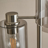 Pagazzi Kingsholm 3 Light Satin Nickel Floor Lamp
