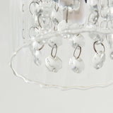 Pagazzi Yarrow 3 Light Polished Chrome Semi Flush Ceiling Light