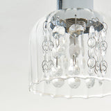 Pagazzi Yarrow 5 Light Polished Chrome Semi Flush Ceiling Light