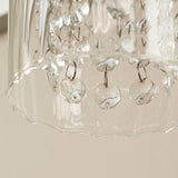 Pagazzi Yarrow Polished Chrome Glass Table Lamp