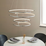 Pagazzi Mabel Silver LED Pendant Ceiling Light