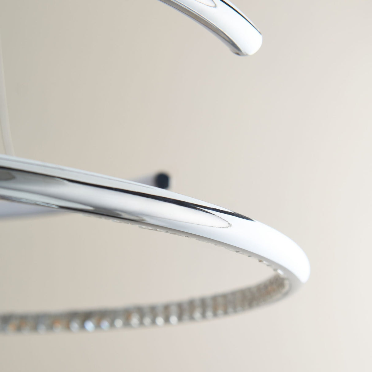 Pagazzi Mabel Silver LED Pendant Ceiling Light