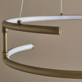 Pagazzi Mabel Antique Brass LED Pendant Ceiling Light