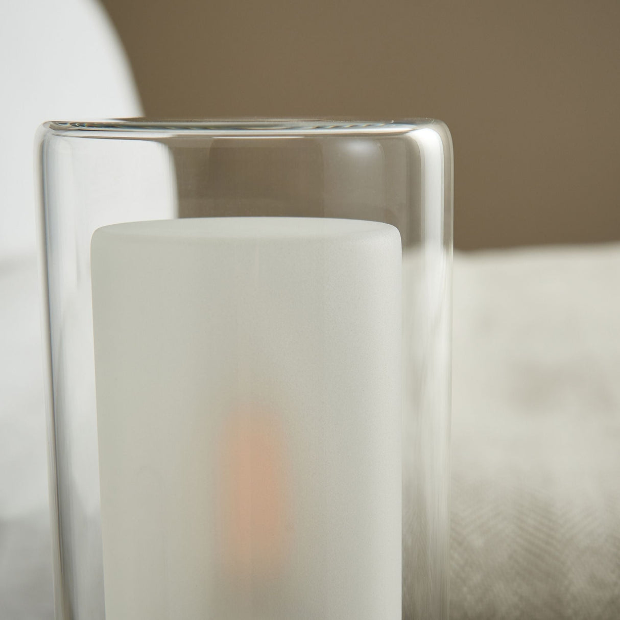 Pagazzi Chepstow Silver Glass Touch Table Lamp