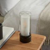 Pagazzi Chepstow Matte Black Glass Touch Table Lamp