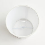 Pagazzi White Linen Clip-On Lampshade