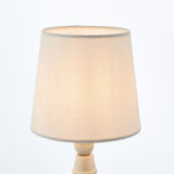 Pagazzi White Linen Clip-On Lampshade