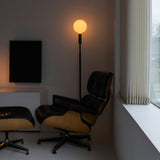 Tala Poise Adjustable Floor Lamp in Graphite with Sphere V
