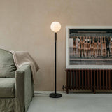 Tala Poise Adjustable Floor Lamp in Graphite with Sphere V