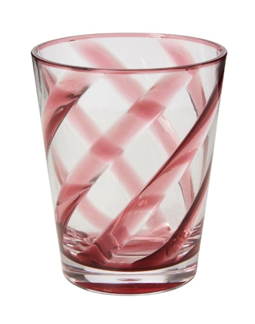 Casa by Josephine Jenno Poolside Gossip Red Acrylic Tumblers - Set of 6