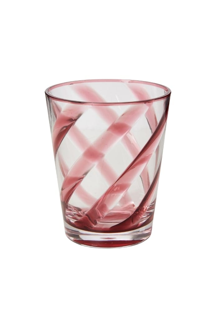 Casa by Josephine Jenno Poolside Gossip Red Acrylic Tumblers - Set of 6