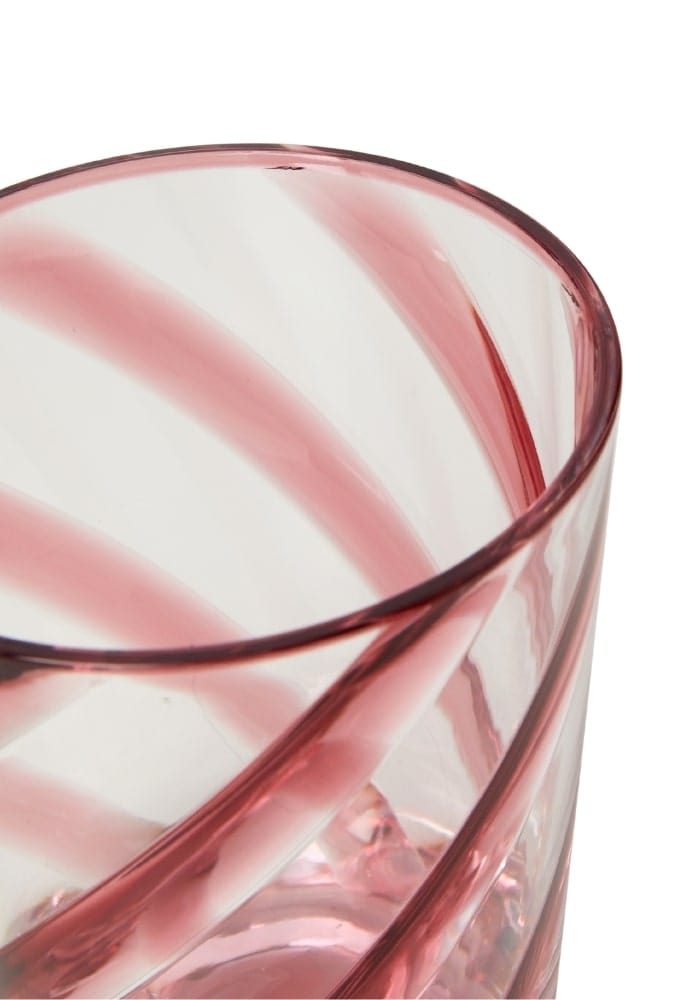 Casa by Josephine Jenno Poolside Gossip Red Acrylic Tumblers - Set of 6