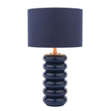 Pagazzi Portia Blue Glass Table Lamp