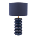 Pagazzi Portia Blue Glass Table Lamp