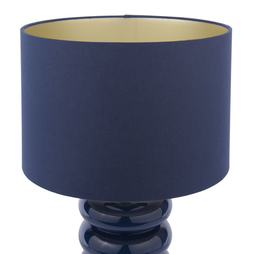 Pagazzi Portia Blue Glass Table Lamp